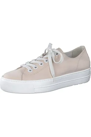 Paul Green Women Lace-Up Shoes 4790, Ladies Comfort Shoes Width: Regular (WMS),Comfort Low Shoe,Comfortable,Laces,Pastell (Black),38.5 EU / 5.5 UK