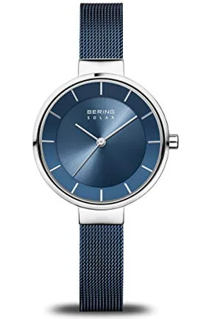Bering Women Analog Solar Collection Watch with stainless steel Strap and Sapphire Crystal 14631-307, , 31
