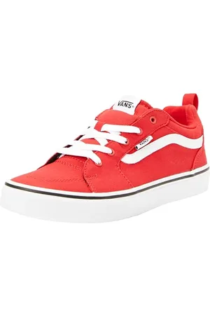 Vans Filmore Sneaker, Embroidery RED/White, 3.5 UK Child