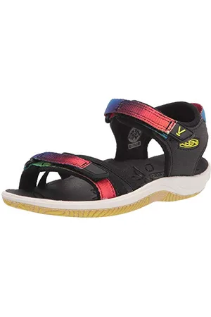 Keen Verano-C Sandal, Black/Original Tie Dye, 6/10 UK Child