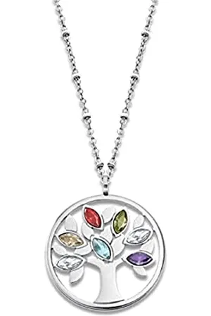 Lotus Rainbow Necklace LS2192-1/1, one size, Metal, No Gemstone