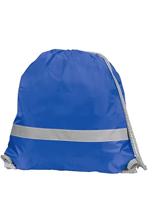 eBuyGB High Visibility Reflective Drawstring Rucksack Casual Daypack, 2.7 L