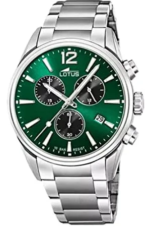 Lotus Men Analog Quartz Watch with Stainless Steel Strap 18690/4