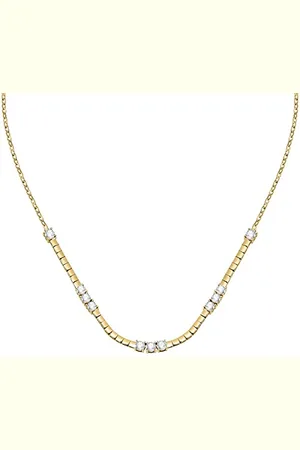Morellato Collar Mujer SAQF02 Dorado, one size, Non-Precious Metal, No Gemstone