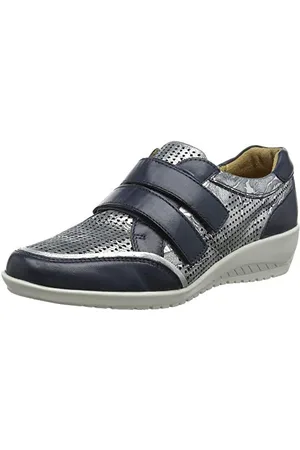 Padders Women Element Slip On Trainers, Blue (Navy Combi 96), 4 UK