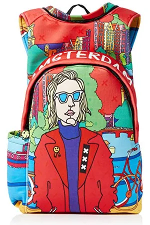 Morikukko Unisex-Adult Hooded Backpack AMSTERDAM Backpack