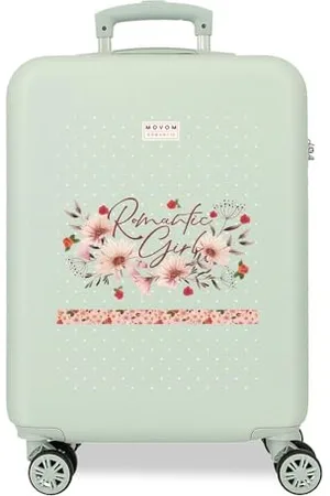 MOVOM Romantic Girl cabin suitcase 38x55x20 cm Rigid ABS Side combination lock 34L 2 kgs 4 double wheels Hand Luggage