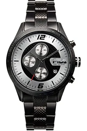 Fila Unisex Adult Analogue Quartz Watch with Stainless Steel Strap 38-001-003