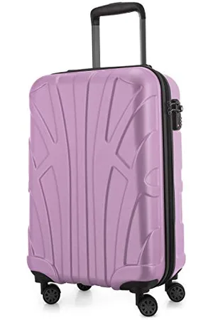 SUITLINE Hand Luggage, Cabin Trolley, Hardshell Suitcase, 100% ABS, 55 cm, 34 liters