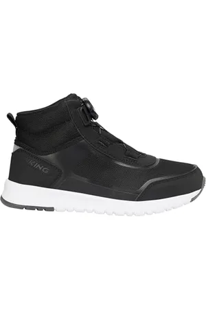 Viking Aerial Mid WP BOA Walking Shoes, Black/Grey, 5 UK