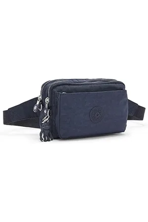 Kipling ABANU MULTI Small crossbody convertible to waistbag, (Blue)