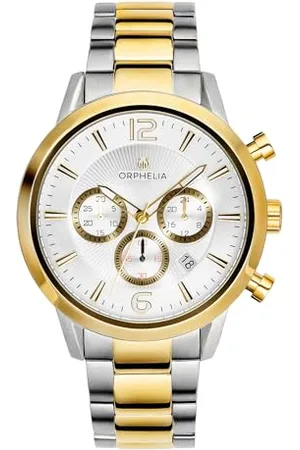 ORPHELIA Mens Chronograph Quartz Watch with Stainless Steel Strap OR82809