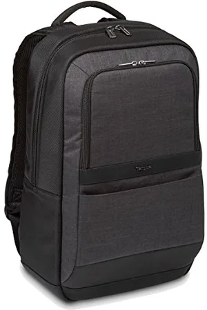 Targus CitySmart Essential Business Backpack with Protective Sleeve Designed for Travel and Business Professional Use fits up to 15.6-Inch Laptop, ,Grey (TSB911EU)