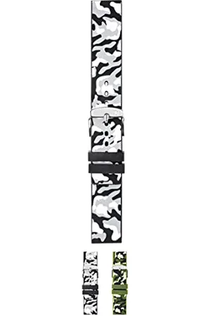 Morellato Camouflage Line Silicone Strap in 2 Assorted Colors (20, )