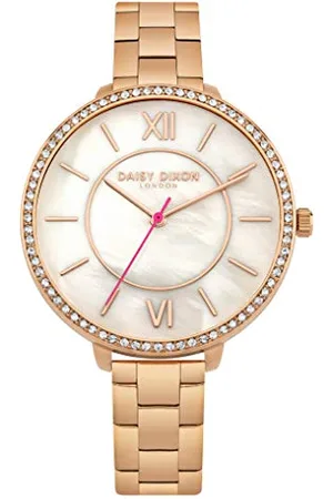 Daisy Dixon Womens Analogue Classic Quartz Watch with Stainless Steel Strap DD088RGM