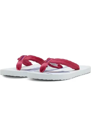 PUMA Unisex Youth Epic Flip V2 Jr Flip-Flops, Garnet Rose-Dewdrop-Team Violet, 6 UK