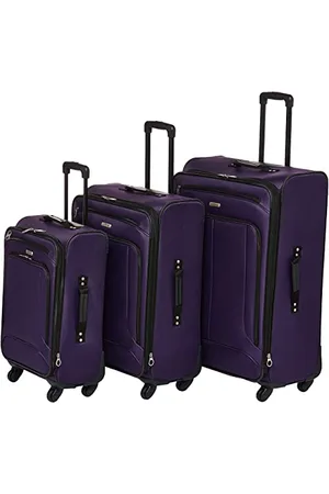 American Tourister Pop Max Softside Luggage with Spinner Wheels, , 3-Piece Set (21/25/29), Pop Max Softside Luggage with Spinner Wheels