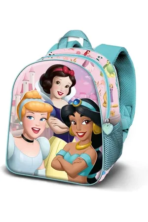 Disney Princess Strong-Elite 3D Backpack, Pink, 26 x 31 cm, Capacity 8 L