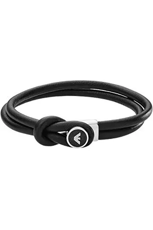 Emporio Armani Bracelet for Men , 18.50CM Silver Stainless Steel Bracelet, EGS2212040