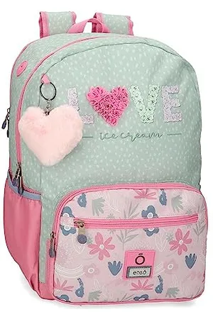 Enso Love Ice Cream School Backpack for Adaptable Laptop, , 32 x 42 x 14 cm, 18.82 L Polyester, , One Size, School Backpack for Adaptable Laptop