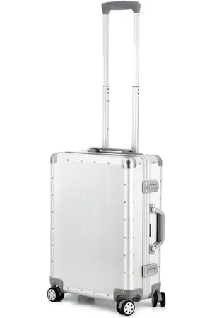 Alumaxx Orbit Travel Suitcase, Aluminium Wheeled Suitcase, Trolley Case with 4 Double 360° Smooth Wheels Suitcase, 54 cm, , 54 cm, Case