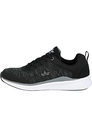 LICO Unisex Justice Sneaker, Black/Grey, 11.5 UK