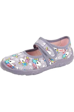 Superfit Girls Bonny Slippers, , 9 UK Child