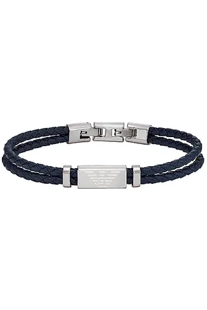 Emporio Armani Bracelet for Men, Stainless Steel ID Bracelet, Length: 196mm+15mm, Width: 19mm, Height: 9mm, EGS2995040