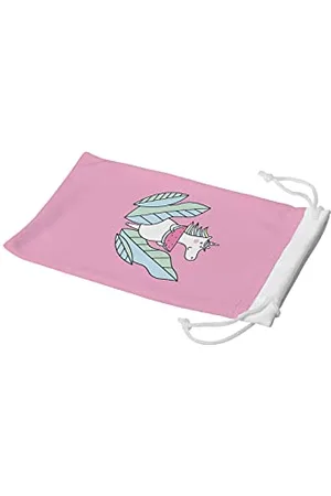 Bonamaison Digitally Printed Glasses Pouch, Sunglasses Pouch, 100% Cotton, Soft & Slim, Protective Glasses Case with Drawstring Closure, 1 Piece, 11x19 cm