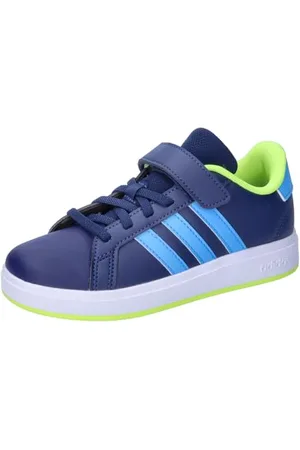 adidas Grand Court 2.0 Shoes Children Tennis, DARKBLUE/BLUBRS/LUCLEM, 10 UK