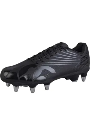 Canterbury Unisex Stamped Grndbrk Team Boots, Black/Silver Metallic, 6.5 UK