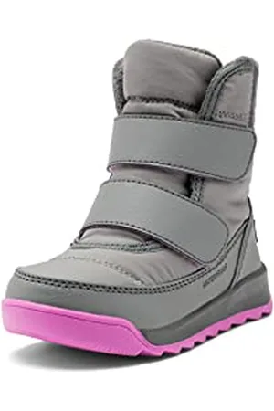sorel Whitney 2 Strap Waterproof Unisex Kids Winter Boots, , 3 UK