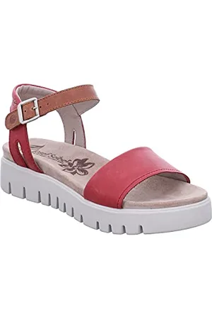 Josef Seibel Thea 05, Women’s Platform Flatform Sandals, Red (Rot-Kombi 727 401), 8 UK (42 EU)