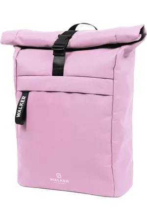 Karen Walker 42263-333 Classic Backpack Roll Top with Main Compartment, Laptop Compartment, Ergonomic Shoulder Strap and Middle Compartment with Mobile Phone Pocket, Water-Repellent, Approx. 20-23 L