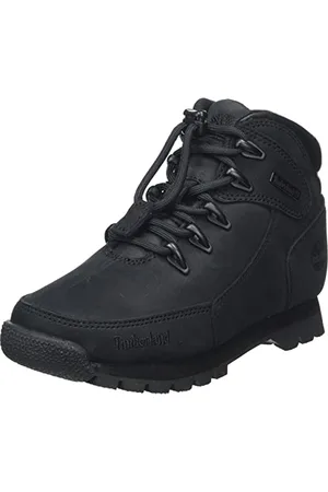 Timberland Pro Unisex Kids Euro Rock (Youth) Chukka Boot, Black, 12.5 UK Child