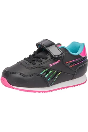 Reebok Baby Girls Royal CL Jog 3.0 1V Sneaker, Laser Pink F23, 4.5 UK Child