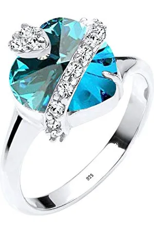 Elli Women 925 Silver Ring - Size N 0602470113_54