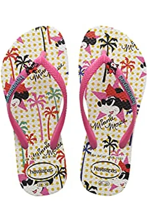 Havaianas Flip Flop Girls Disney Cool White/Pink Flux