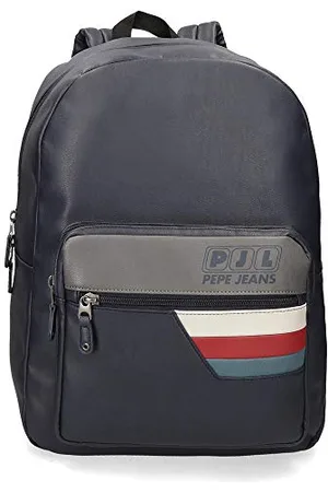 Pepe Jeans Eighties Adaptable Laptop Backpack 33x44x15 cm Synthetic Leather 15.6 Inch 21.12L