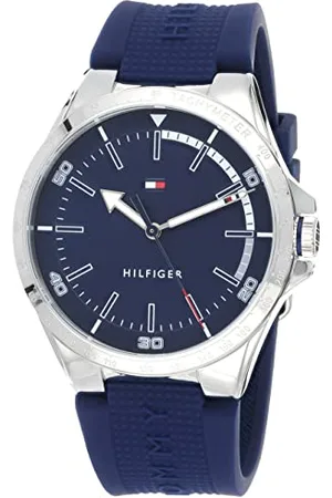 Tommy Hilfiger Analogue Quartz Watch for men with Blue Silicone bracelet - 1791542