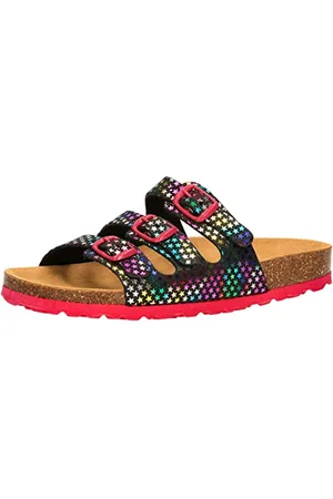 LICO Bioline Starline Mule, Schwarz/Bunt, 1.5 UK Child