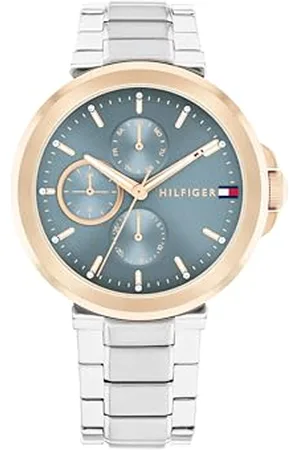 Tommy Hilfiger Analogue Multifunction Quartz Watch for women with Silver Stainless Steel bracelet - 1782754