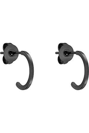 Tamaris Hoop earrings, 1,3 cm, Stainless Steel, No Gemstone