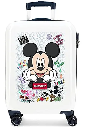 Disney Mickey Be Cool Cabin Suitcase 38x55x20 cm Rigid ABS Side Combination Lock 34L 2 kgs 4 Double Wheels Hand Luggage