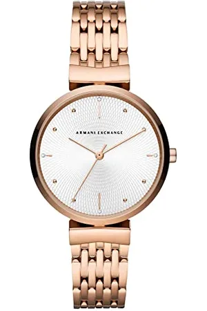 Armani Exchange Watch for Women, Three Hand Movement, 36 mm Stainless Steel Case with a Stainless Steel Strap, AX5901