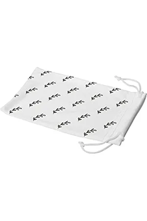 Bonamaison Digitally Printed Glasses Pouch, Sunglasses Pouch, 100% Cotton, Soft & Slim, Protective Glasses Case with Drawstring Closure, 1 Piece, 11x19 cm