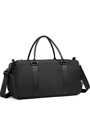 Kono Travel Duffel Bag Sports Gym Shoulder Bag for Women Men Overnight Weekend Carry on Holdall Bag with Wet Pocket and Shoe Compartment