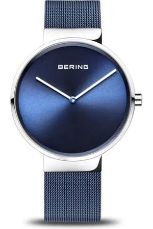 Bering Unisex Analog Quartz Classic Collection Watch with stainless steel Strap and Sapphire Crystal 14539-307, , 39 mm