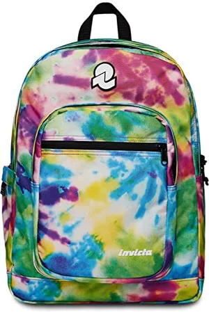 Invicta JELEK Fantasy School Backpack, Green – Double Compartment Backpack – PC Pocket, Bottle Pocket, Internal Organizer – Boys School Backpack, Leisure Backpack – Eco Material, , 32 x 43 x 25
