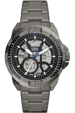 Fossil Men Analogue Automatic Watch with Stainless Steel Strap ME3218